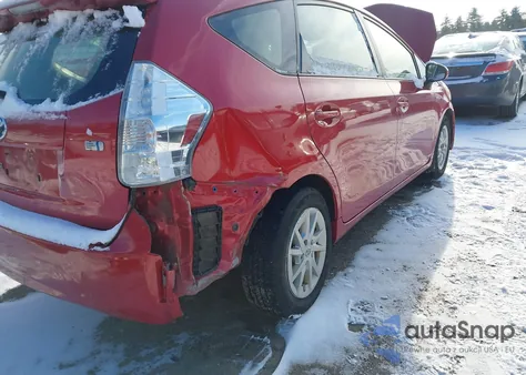 2012 Toyota Prius V Three from USA, damaged, VIN JTDZN3EU2C3155206